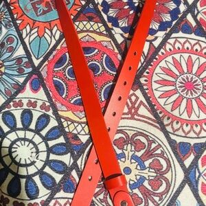 Stylish Red Women's Belt